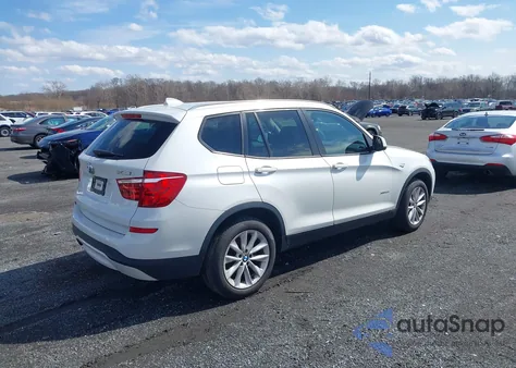 2016 BMW X3 xDrive28I из США, поврежденный, VIN 5UXWX9C58G0D81349
